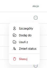 Szczegóły adresu