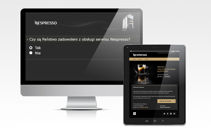 nespresso badanie opinii klientów ankieta