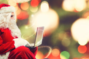 Mikołaj korzysta z email marketingu na święta - dlaczego warto