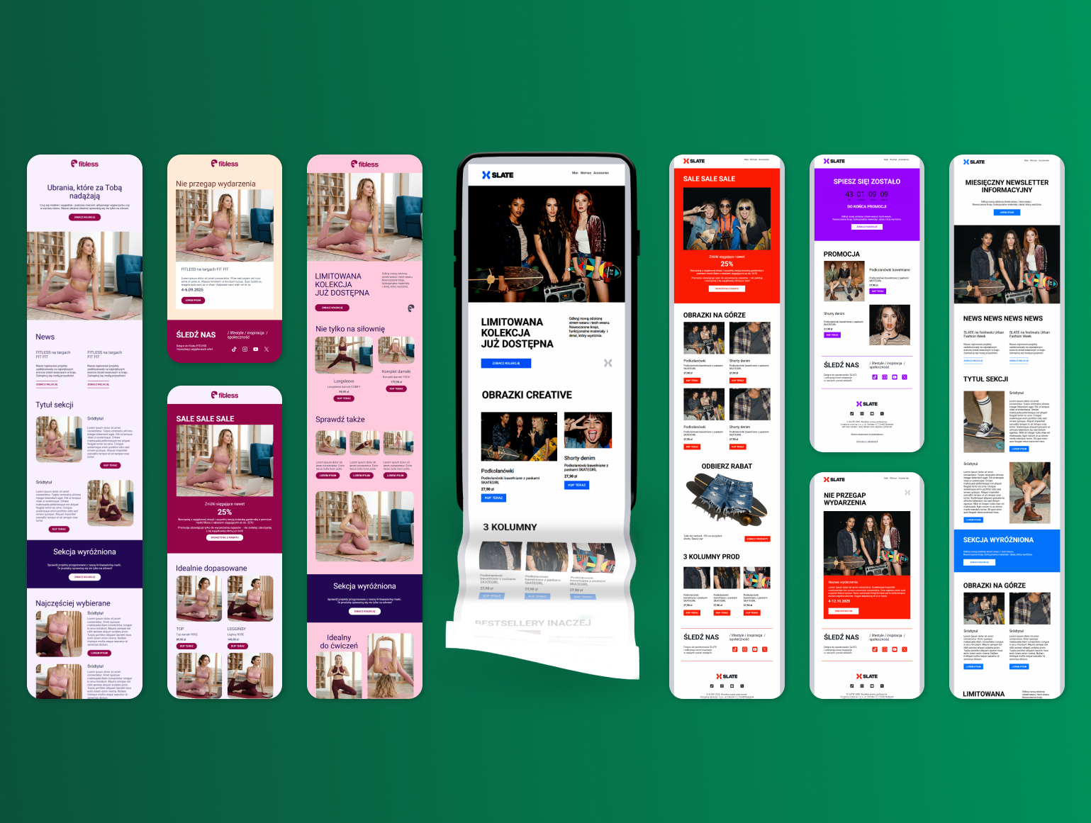 Nowe szablony email marketing